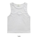 CUTTING CROP SLEEVELESS