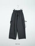 [BAONHAUS] Kimmins Ribbon Banding Cargo Pants