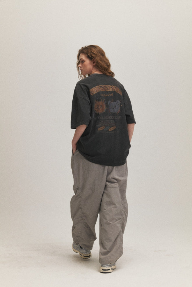 Tシャツ・カットソー CPGN STUDIO_COMPAGNO  Pigment Short Sleeve Smoke Bla Tシャツ・カットソー CPGN STUDIO_COMPAGNO Pigment Short