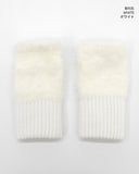 [1+1] Hommon Angora Fur Hand Warmer Gloves