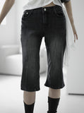 Crush Line Denim Pants