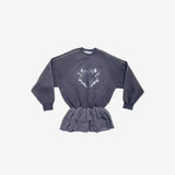 Luluan Track Brushed Tiered One Piece