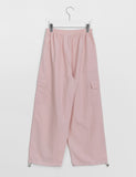 Bonta Summer Cargo Banding Wide Pants