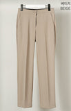 Easy Fit Banding Straight Slacks Pants