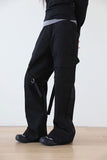 Dio strap cotton pants