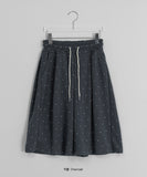 Dalson Banding Dot Bermuda Pants