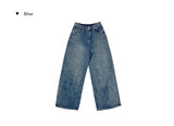 Nick Washing Straight Wide Denim Pants