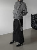 Naples double-breasted short coat