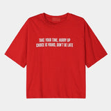 Poit Lettering Short Sleeve T-shirt
