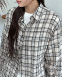 Mielo Wrinkle Check Shirt