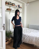 Maiden Balloon Wide Banding Pants