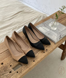 Linel color matching stiletto heel