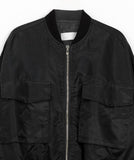 Seton quilted pocket flight jumper