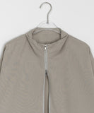 Tan Two Way Wind Jumper