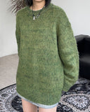 Blan Brush Round Knit