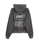 Oasis Dyeing Crop Hoodie