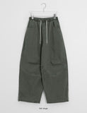 [Unisex] Potent Pigment Parachute Cotton Wide Pants