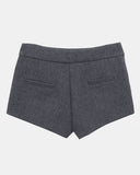 Liran Button Wool Short Pants