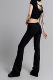 Marker Patch Bootcut Pants
