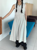 Nate String Layered Sleeveless Long One Piece