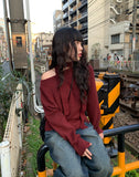 Keddy Wash Denim Wide Brushed Pants