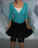 Hide Chiffon Tiered Midi Skirt