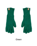 Lavin Finger Hole Knit Gloves