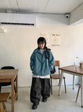 [unisex] Nekoda Two-Way String Color Wind Jumper