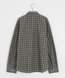 Petite Over Check Shirt