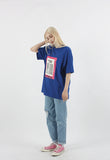 Overfit Opening Close Short Sleeve Tee