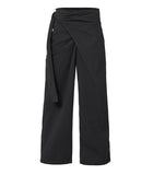 Layered Wrap Trousers