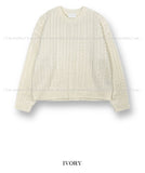 Cable soft knit