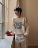 Promen Lettering Round Knit