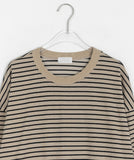 [unisex] Nelle Stripe Over Long Sleeve Tee