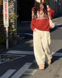 [Mink Lining] Kise Pintuck Wide Brushed Long Pants