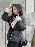 Winter Fleece Hood Mustang Padded Jumper