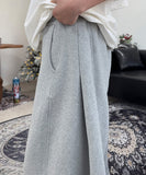 Hakkun Brushed Curved Cut Pants