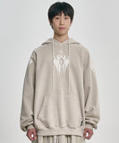 Cross Symbol Raglan Hoodie