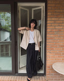 Heyd Linen Half Blazer