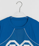 [unisex] Lyusao Sporty Printing Over Short Sleeve Tee