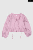 Mori satin blouse