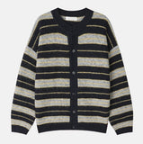 Camille Multi-Stripe Round Cardigan
