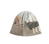 Run Kitten Print Beanie