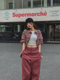 Machi linen check overshirt