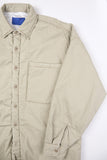 Eric fade washed padded shirt