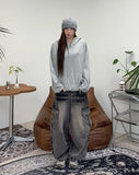 Per Balloon Cargo Denim Pants