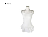 Liem Tiered Chiffon Layered Ribbed Sleeveless