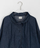 Rat Round Collar Denim Jacket