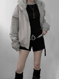 (Unisex) Keron Fur Hooded Bomber Cotton Jumper