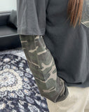 Lot Camo Layered T-Shirt